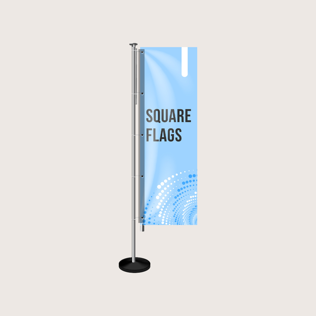 Square Beach Flag